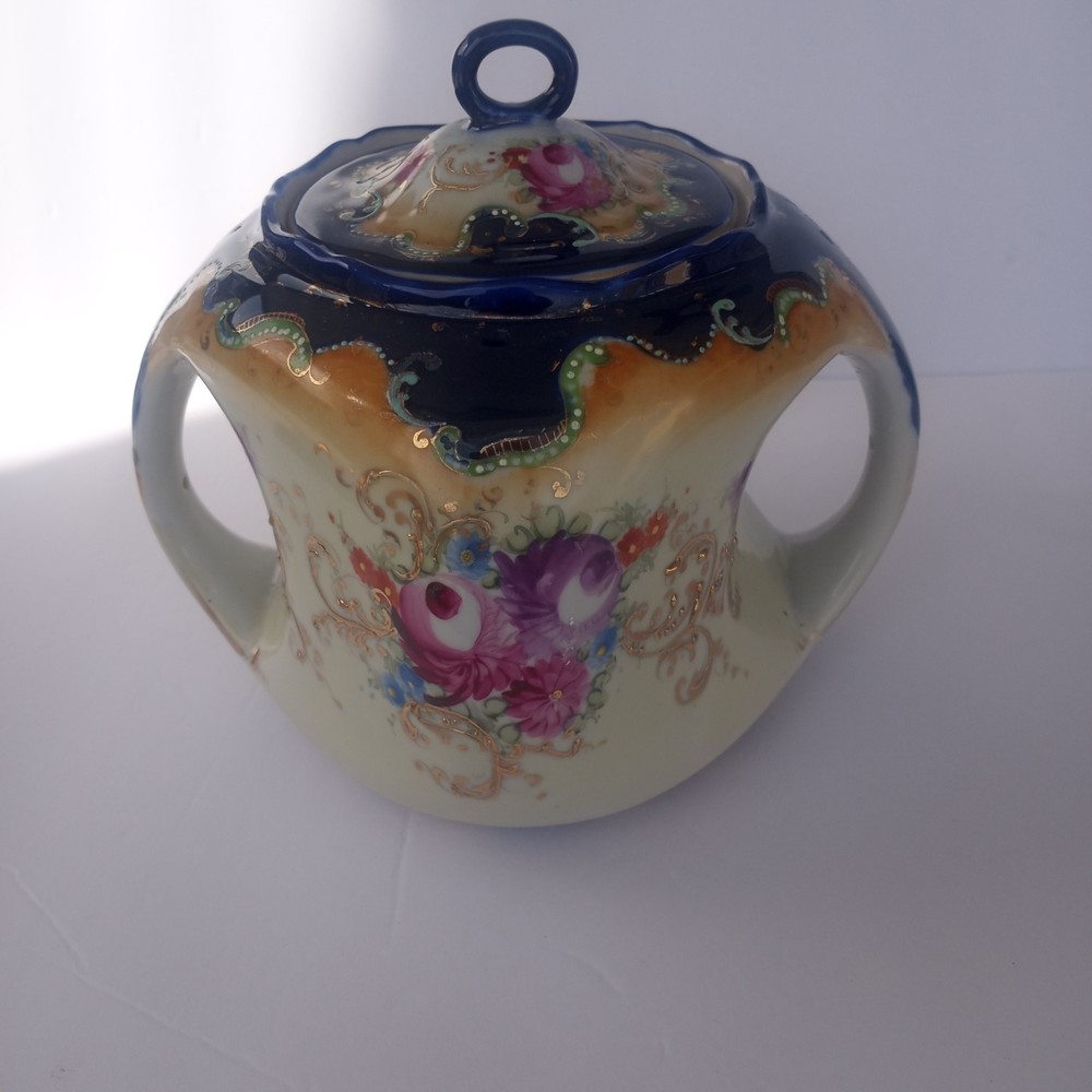 Antique Royal Nippon Biscuit Jar